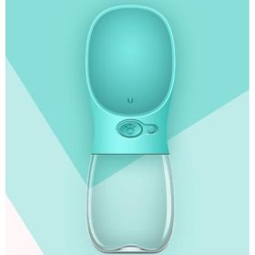 Pet Water Cup Outdoor Portable Water Bottle (Option: Blue-350ML)